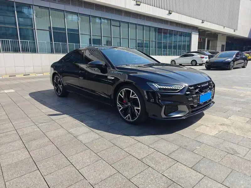 Audi A7L 2025 45 TFSI quattro Black Knight Edition — миниатюра 3