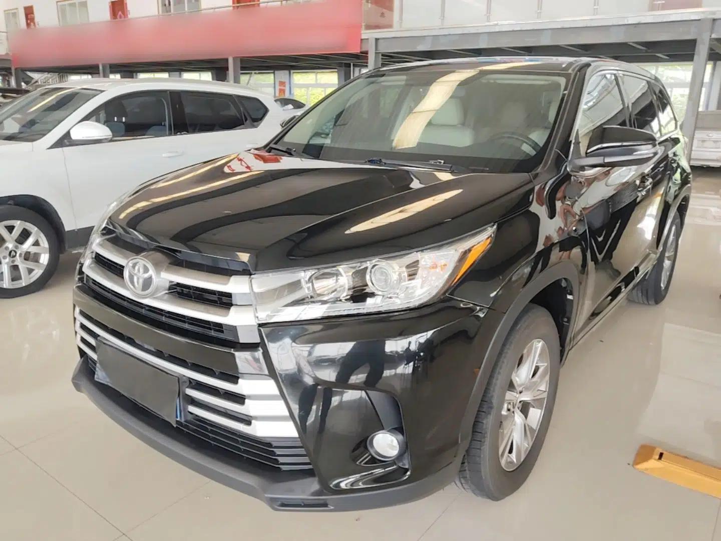 Toyota Highlander 2018 2.0T Two-Wheel Drive Elite Version 5 Seats China VI Standard — миниатюра 1