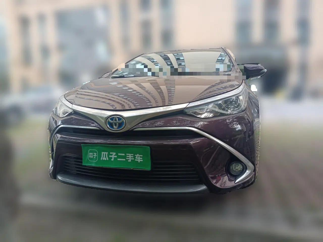 Toyota Levin 2017 Revised Dual-Engine 1.8H GS E-CVT Elite Sunroof Version China V Standard — миниатюра 2