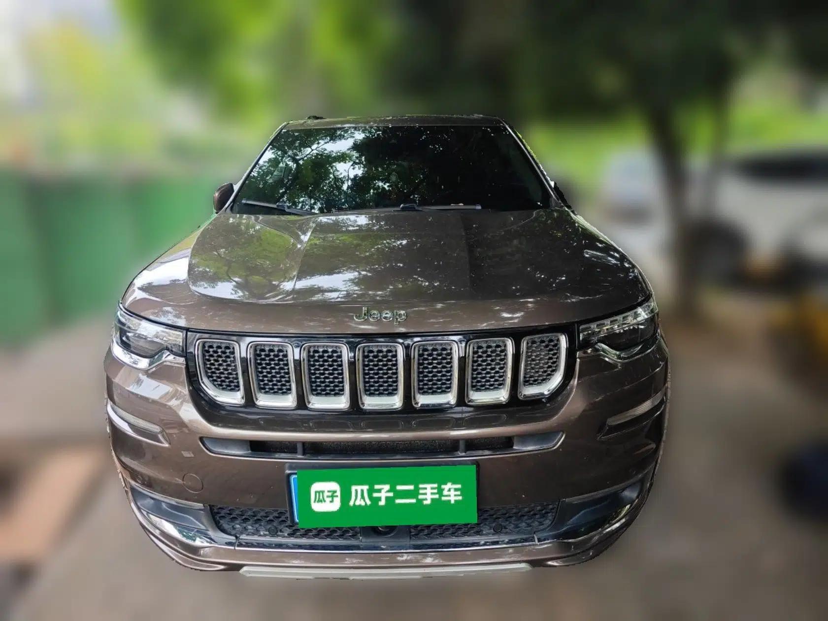 Jeep Grand Commander 2018 2.0T Four-Wheel Drive Smart Enjoyment Version China VI — миниатюра 2
