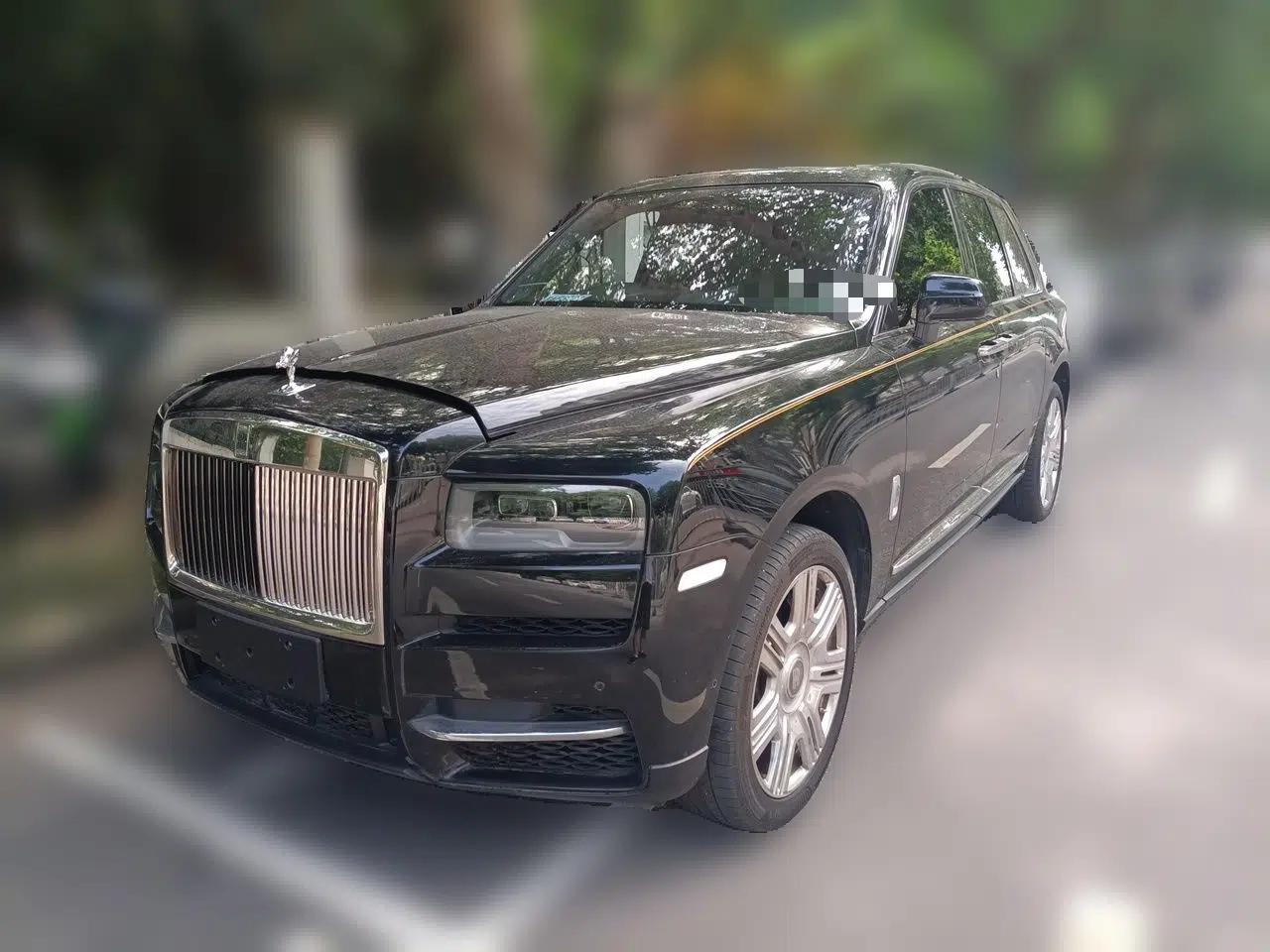 Rolls-Royce Cullinan 2020 Black Badge model — миниатюра 1
