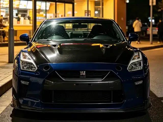 2014 Nissan GT-R 3.8T Premium Edition with black interior