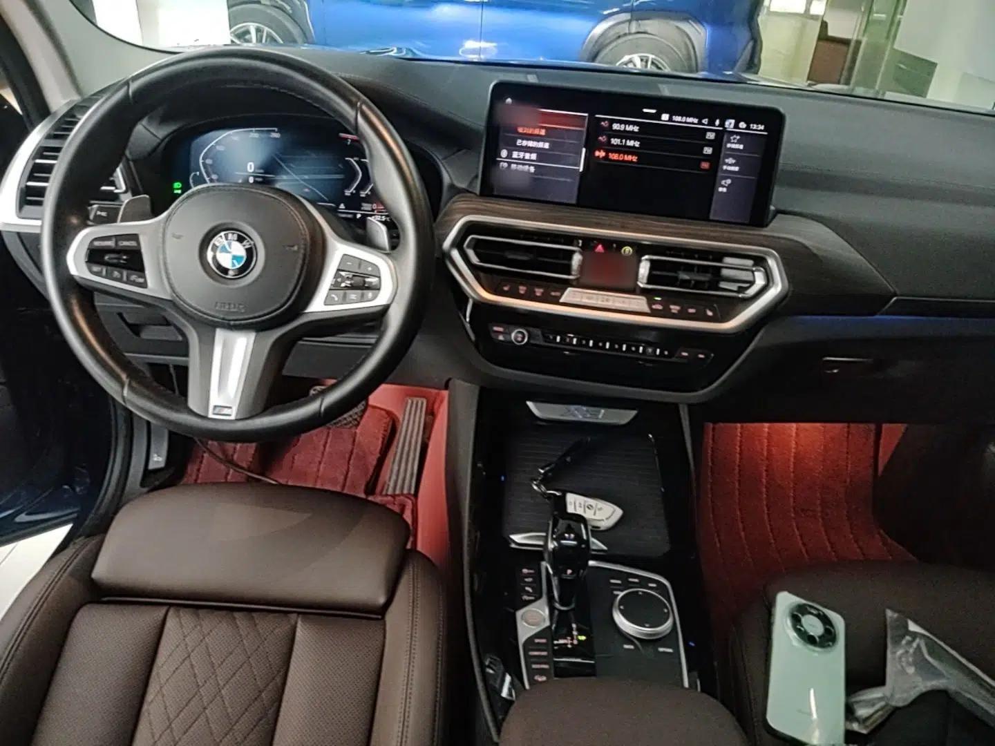 BMW X3 2022 Second Facelift xDrive30i Leading Edition M Night Sky Package — миниатюра 12