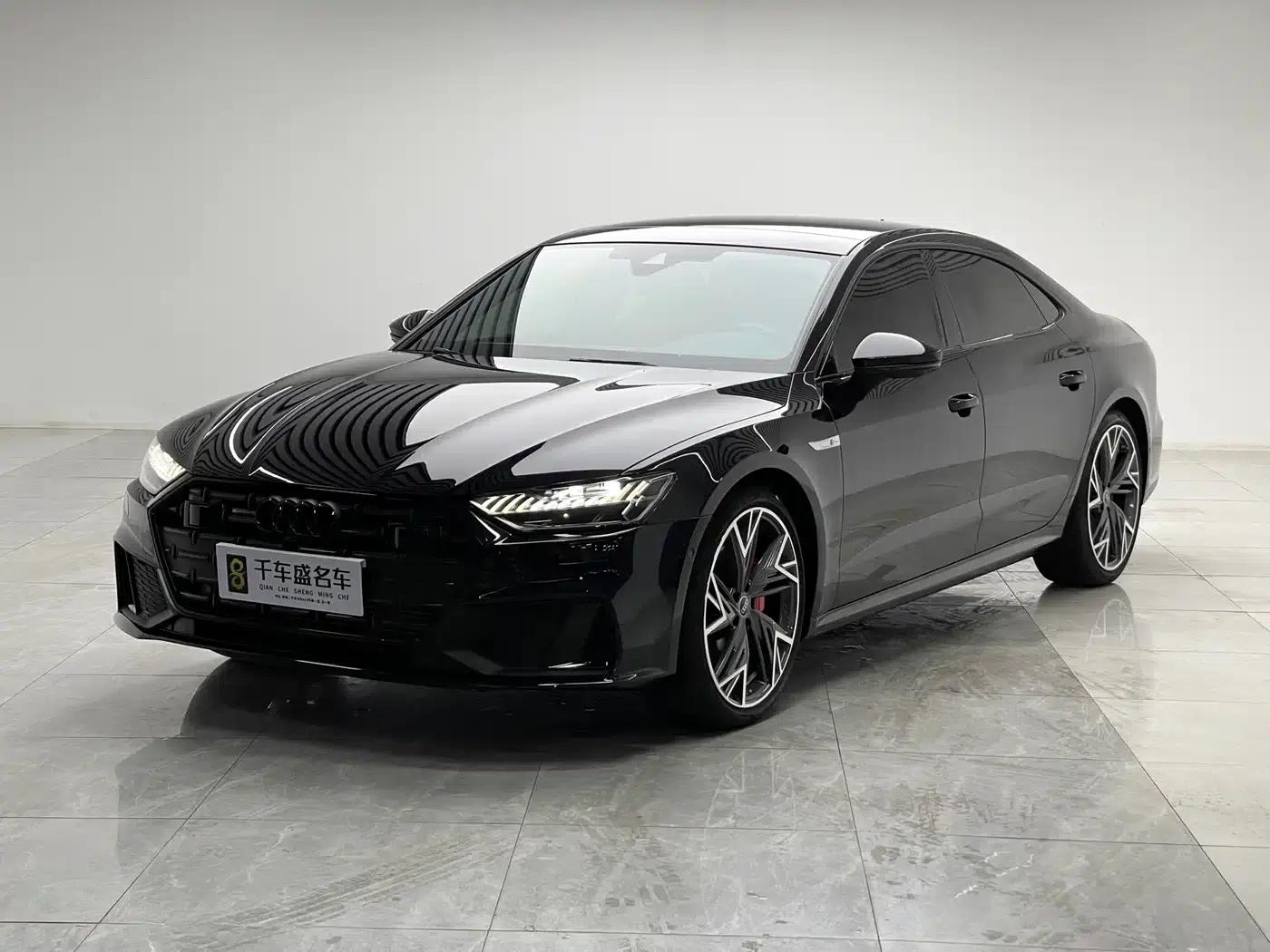 Audi A7L 2024 45 TFSI quattro S-line Black Knight Edition — миниатюра 1