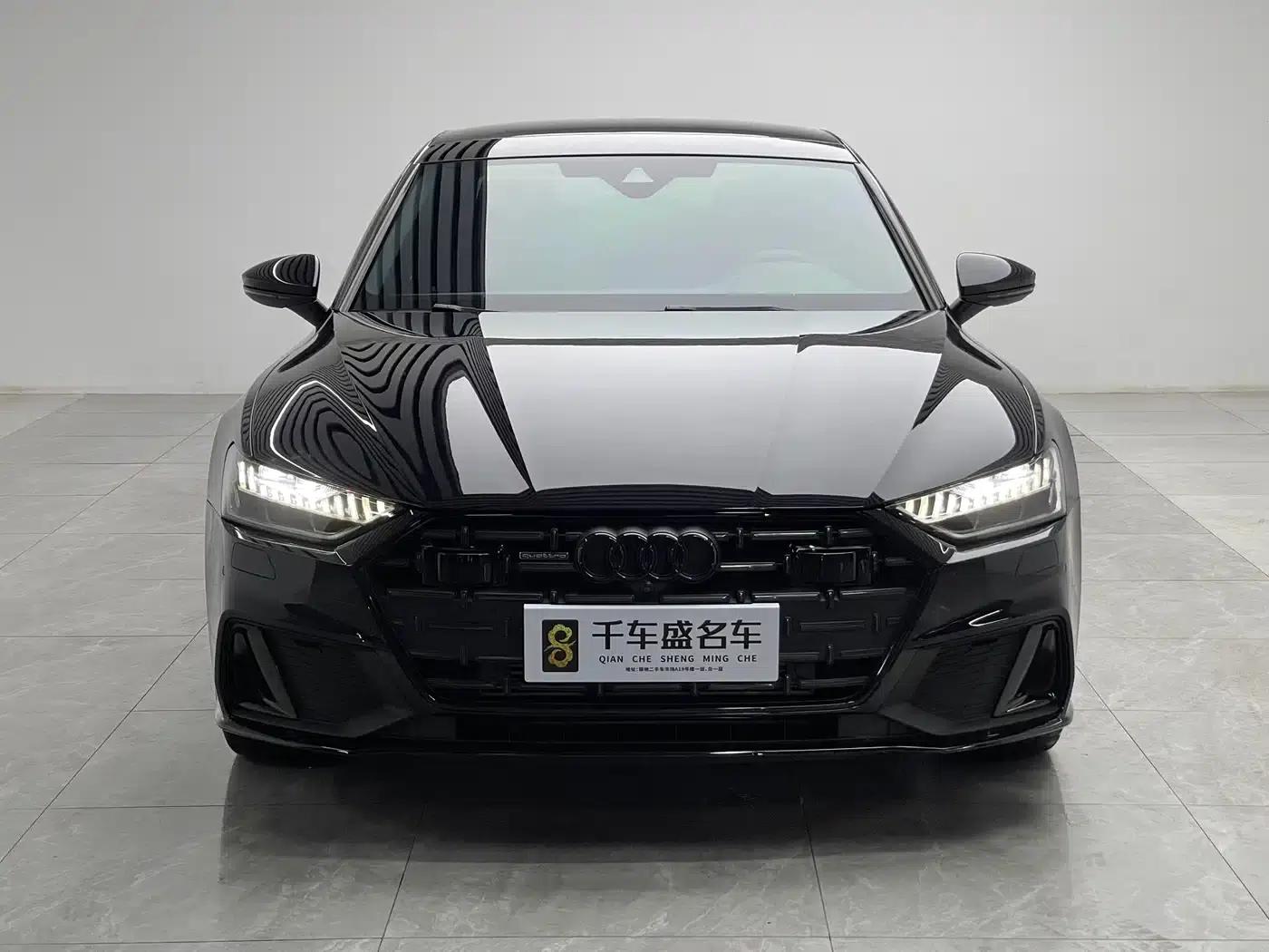 Audi A7L 2024 45 TFSI quattro S-line Black Knight Edition — миниатюра 2