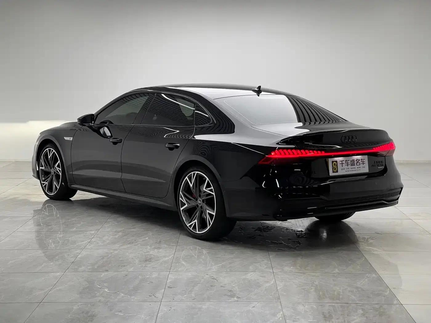 Audi A7L 2024 45 TFSI quattro S-line Black Knight Edition — миниатюра 4