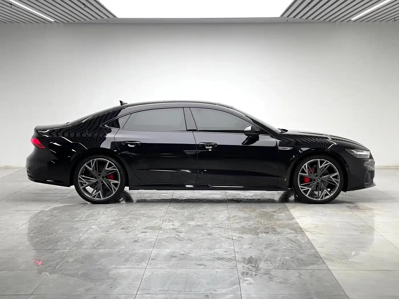 Audi A7L 2024 45 TFSI quattro S-line Black Knight Edition — миниатюра 8