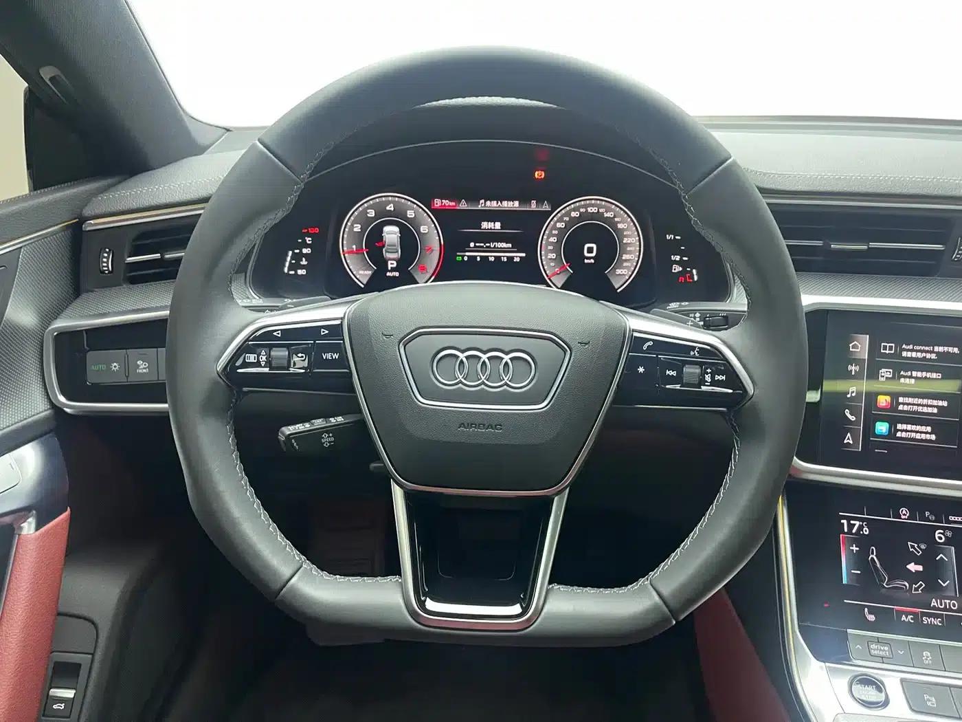 Audi A7L 2024 45 TFSI quattro S-line Black Knight Edition — миниатюра 10