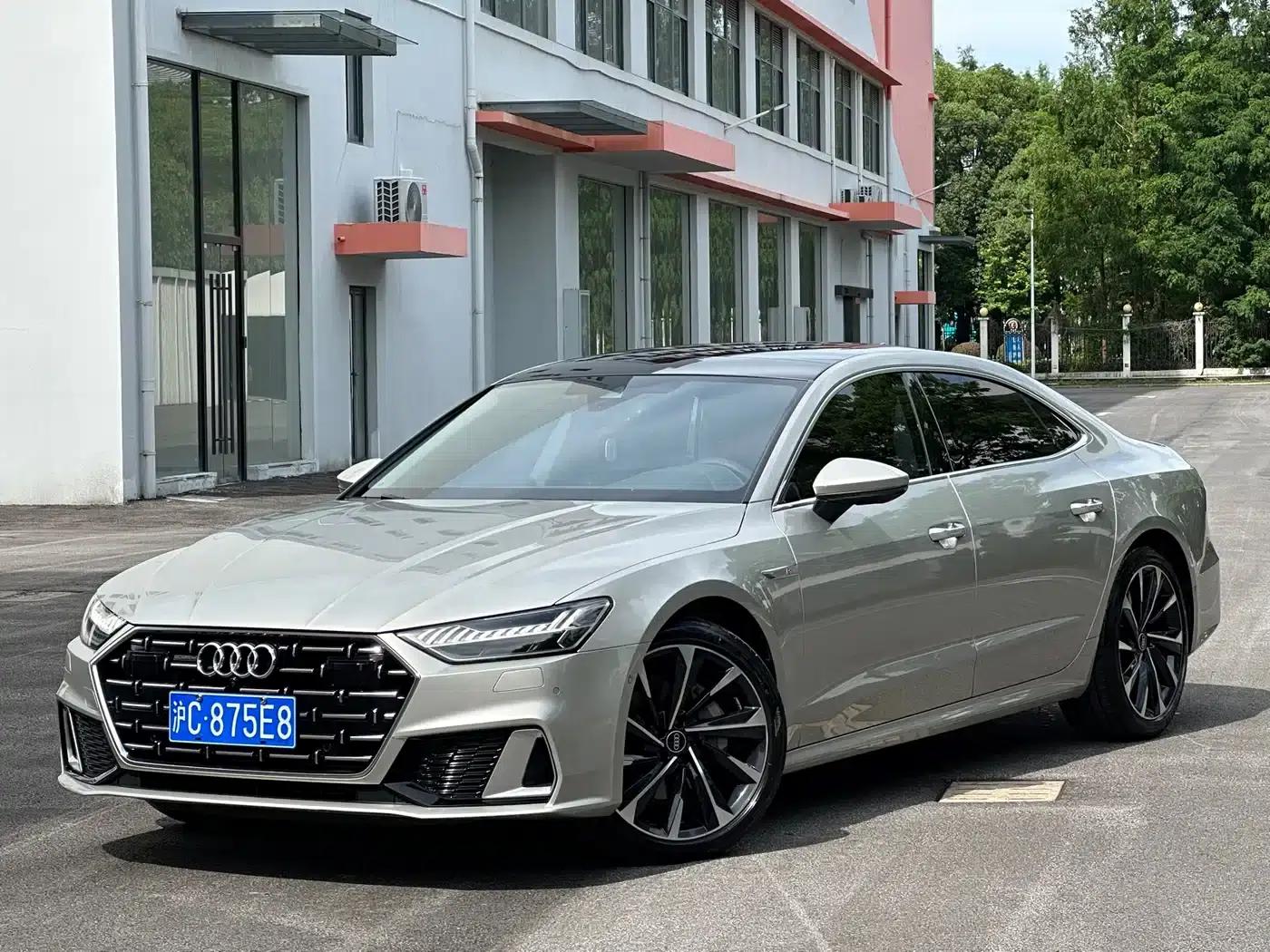 Audi A7L 2023 45 TFSI quattro S-line Black Knight Edition — миниатюра 1