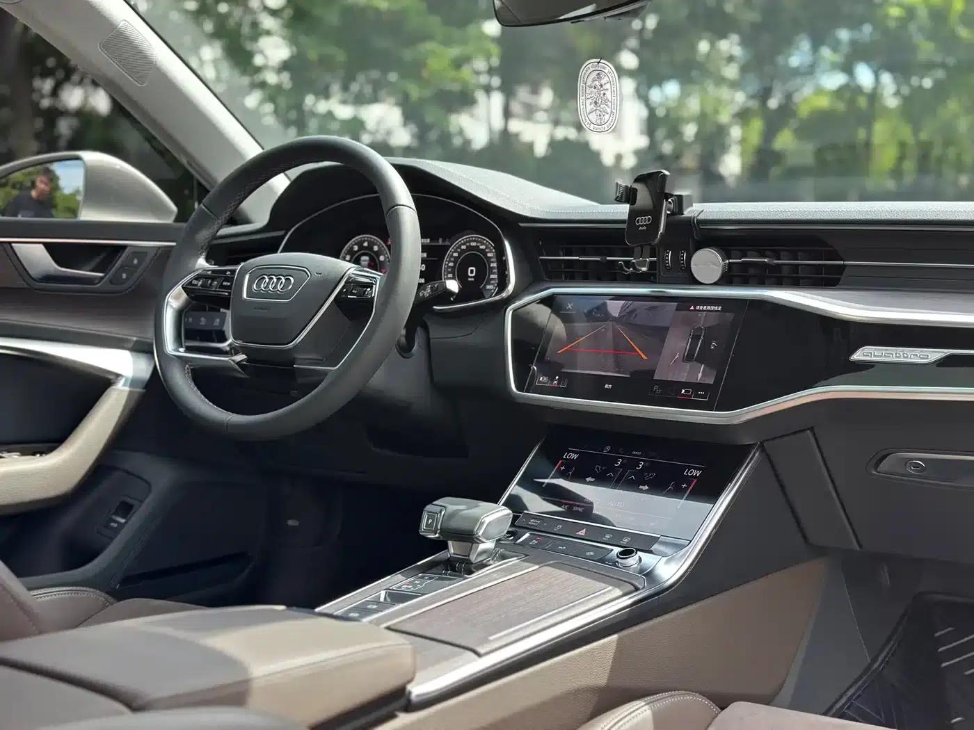Audi A7L 2023 45 TFSI quattro S-line Black Knight Edition — миниатюра 16