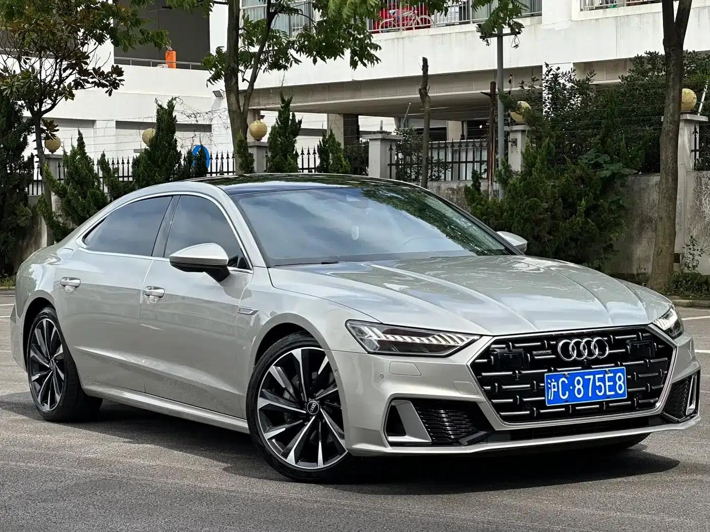 Audi A7L 2023 45 TFSI quattro S-line Black Knight Edition — миниатюра 18