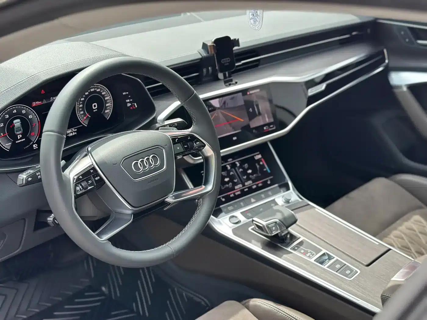 Audi A7L 2023 45 TFSI quattro S-line Black Knight Edition — миниатюра 10