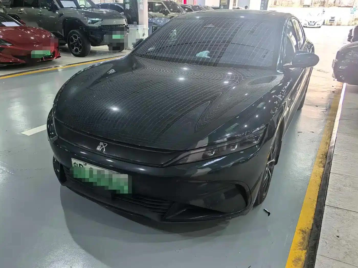 Han 2022 EV 610KM 4WD Thousand Mountains Green Limited Edition — миниатюра 1