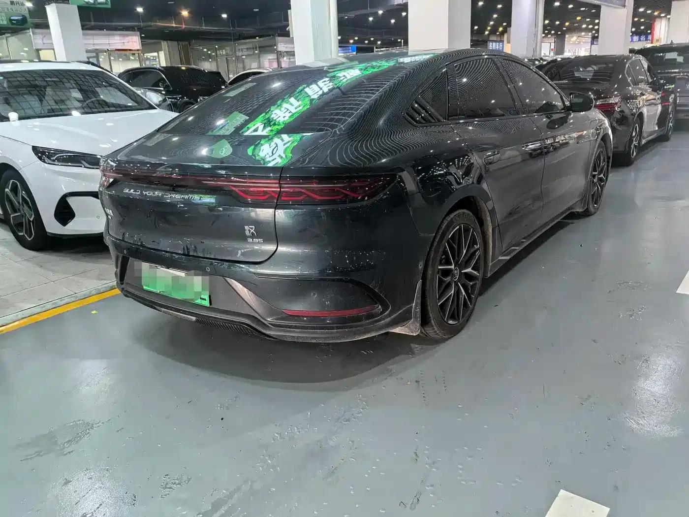 Han 2022 EV 610KM 4WD Thousand Mountains Green Limited Edition — миниатюра 3
