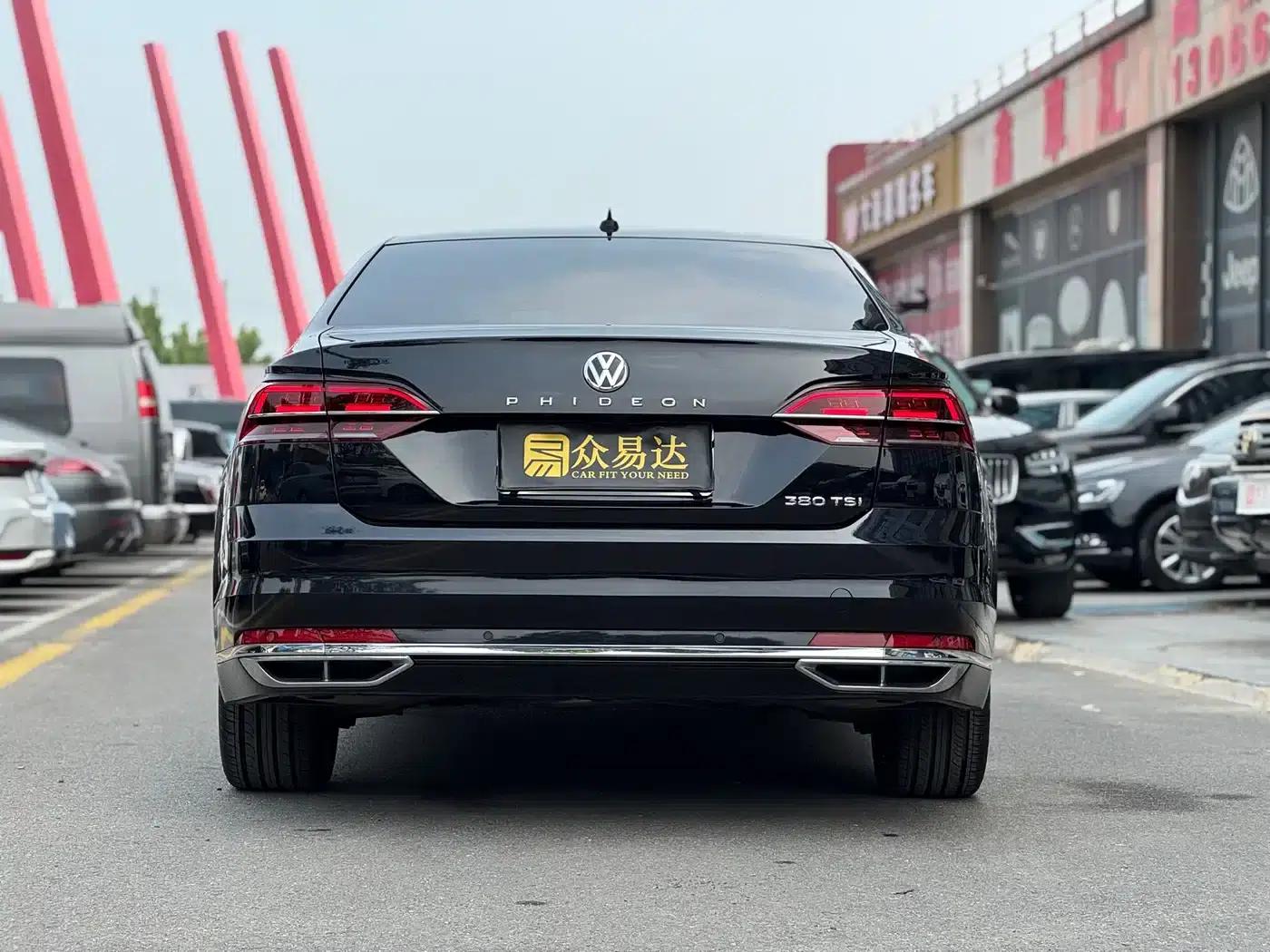 Phideon 2019 380TSI 2WD Business Edition (National V Emission Standard) — миниатюра 4