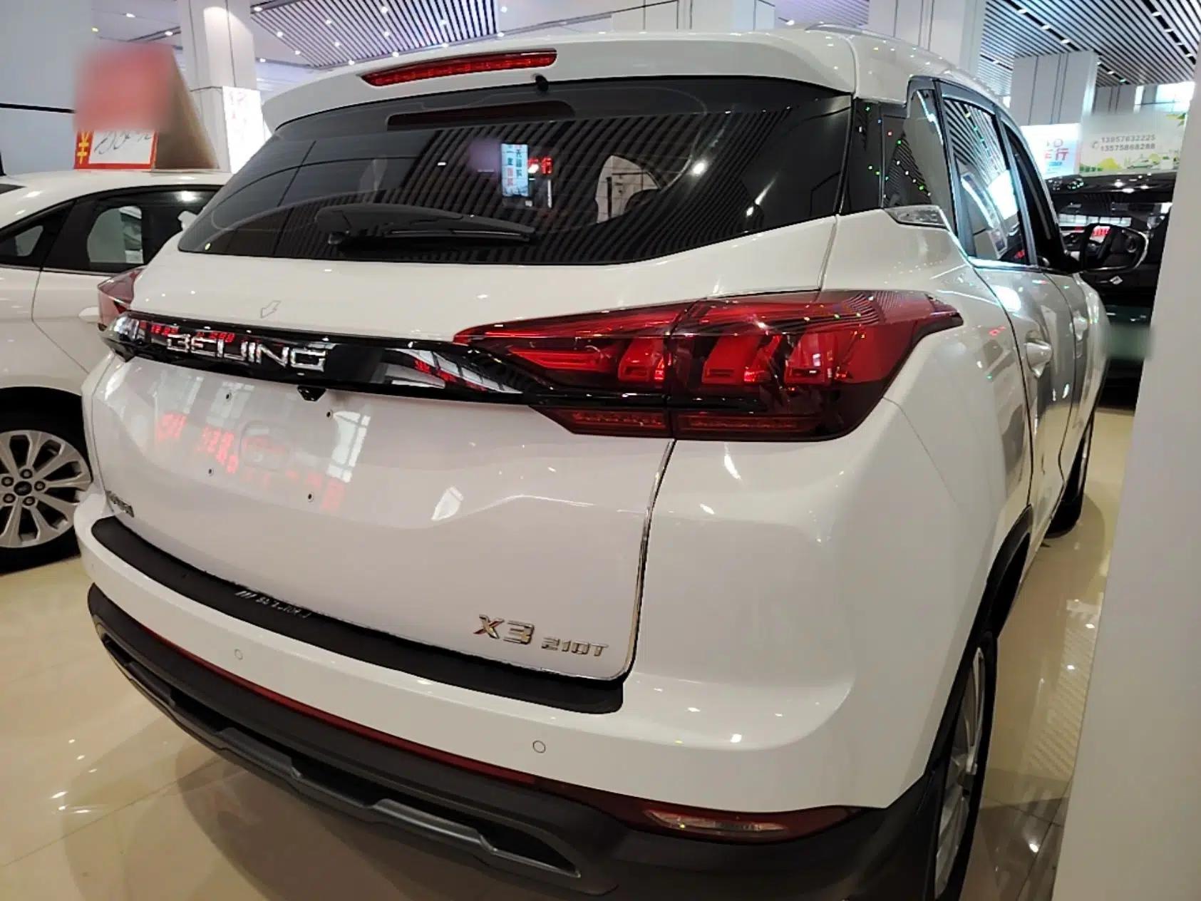 BAIC Beijing X3 2021 1.5T Manual Glory Edition — миниатюра 6