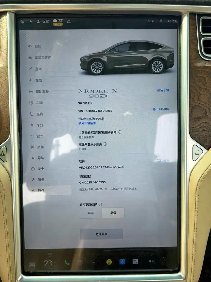 2016 Model X 90D — миниатюра 6