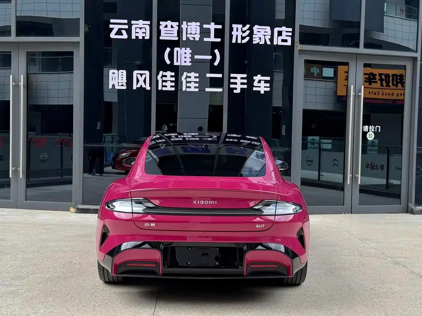 Xiaomi SU7 2024 Rear-Wheel Drive Long Range Advanced Intelligent Driving Pro Edition — миниатюра 8
