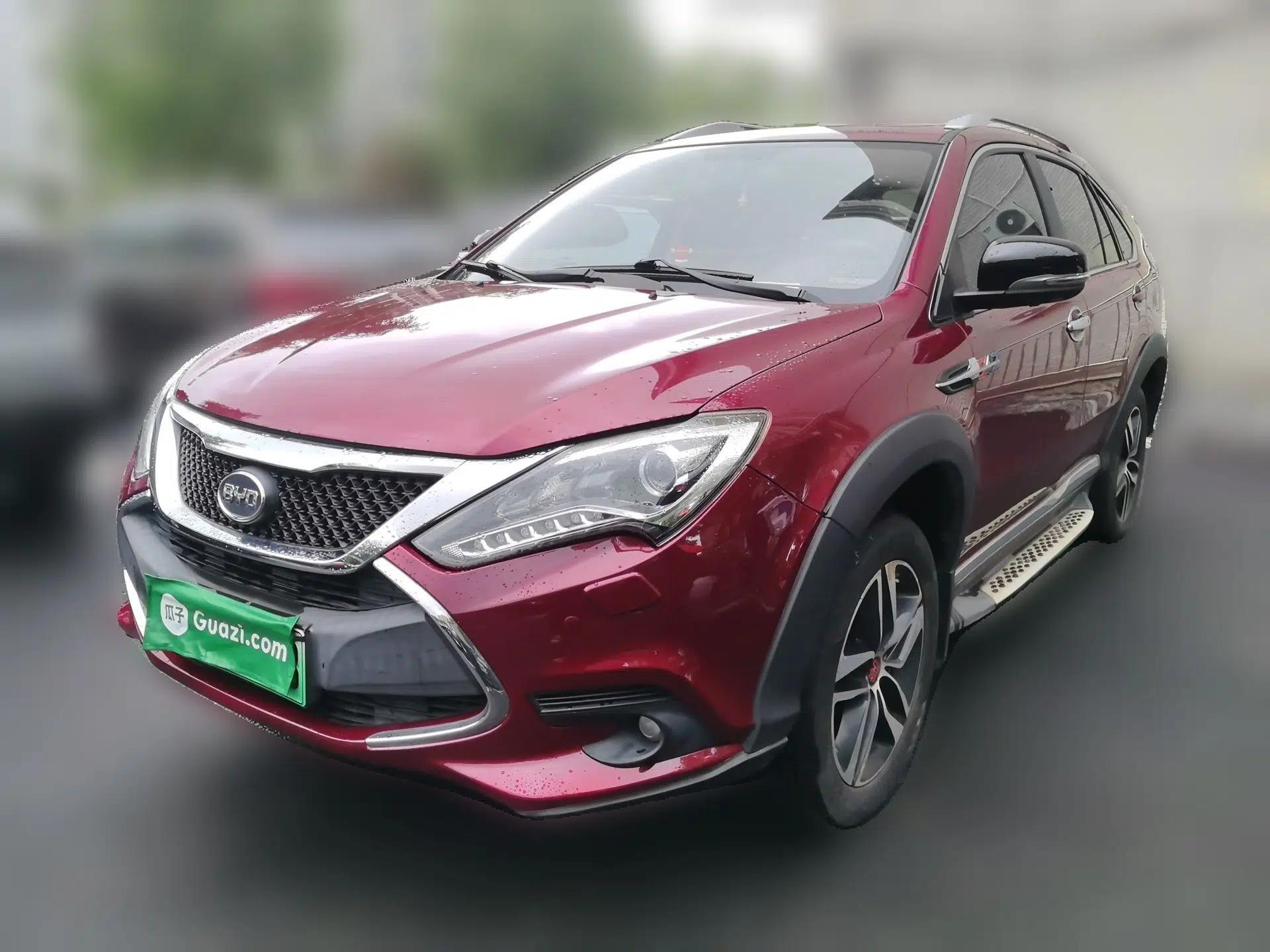 BYD Tang New Energy 2015 2.0T Four-Wheel-Drive Flagship Model — миниатюра 1