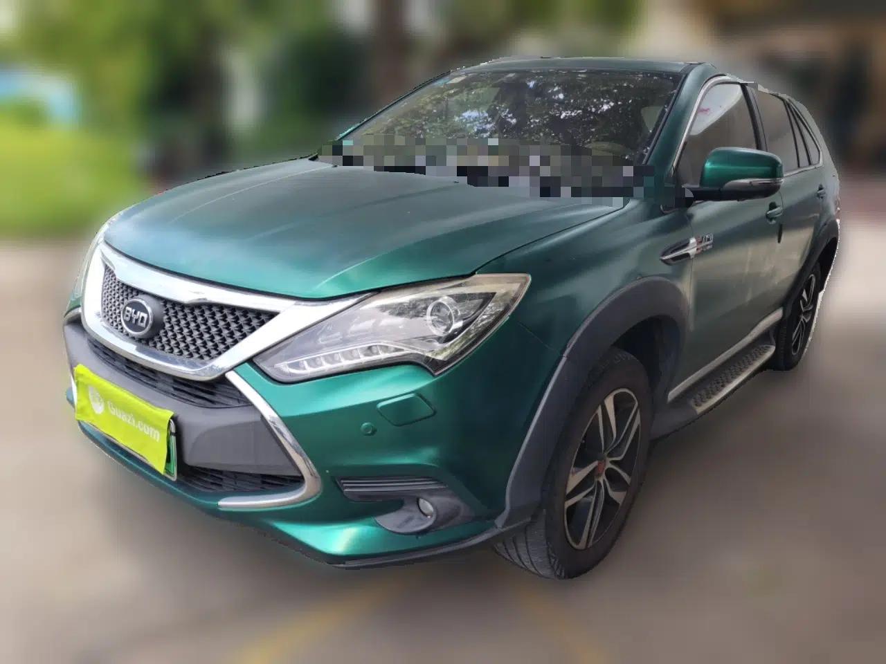 BYD Tang New Energy 2015 2.0T Four-Wheel-Drive Flagship Model — миниатюра 1