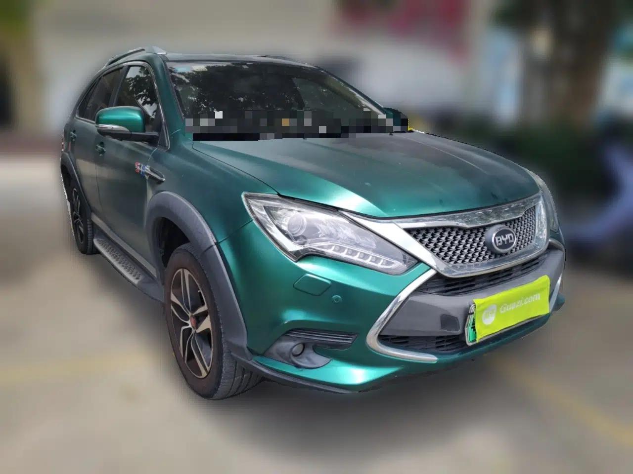 BYD Tang New Energy 2015 2.0T Four-Wheel-Drive Flagship Model — миниатюра 3
