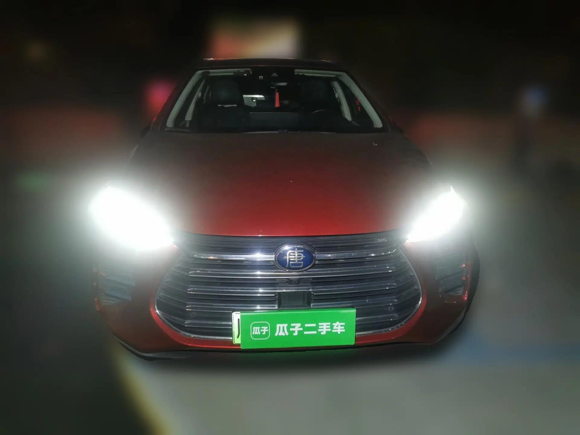 BYD Tang New Energy 2019 DM 2.0T All-Wheel Drive Connected Leading Model 7 Seats China VI Standard — миниатюра 2