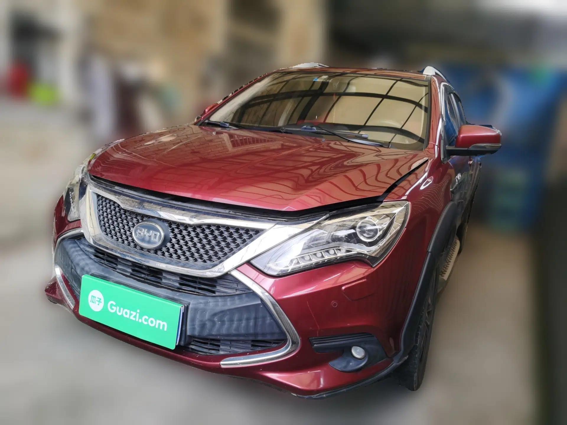 BYD Tang New Energy 2015 2.0T Four-Wheel-Drive Flagship Model — миниатюра 1