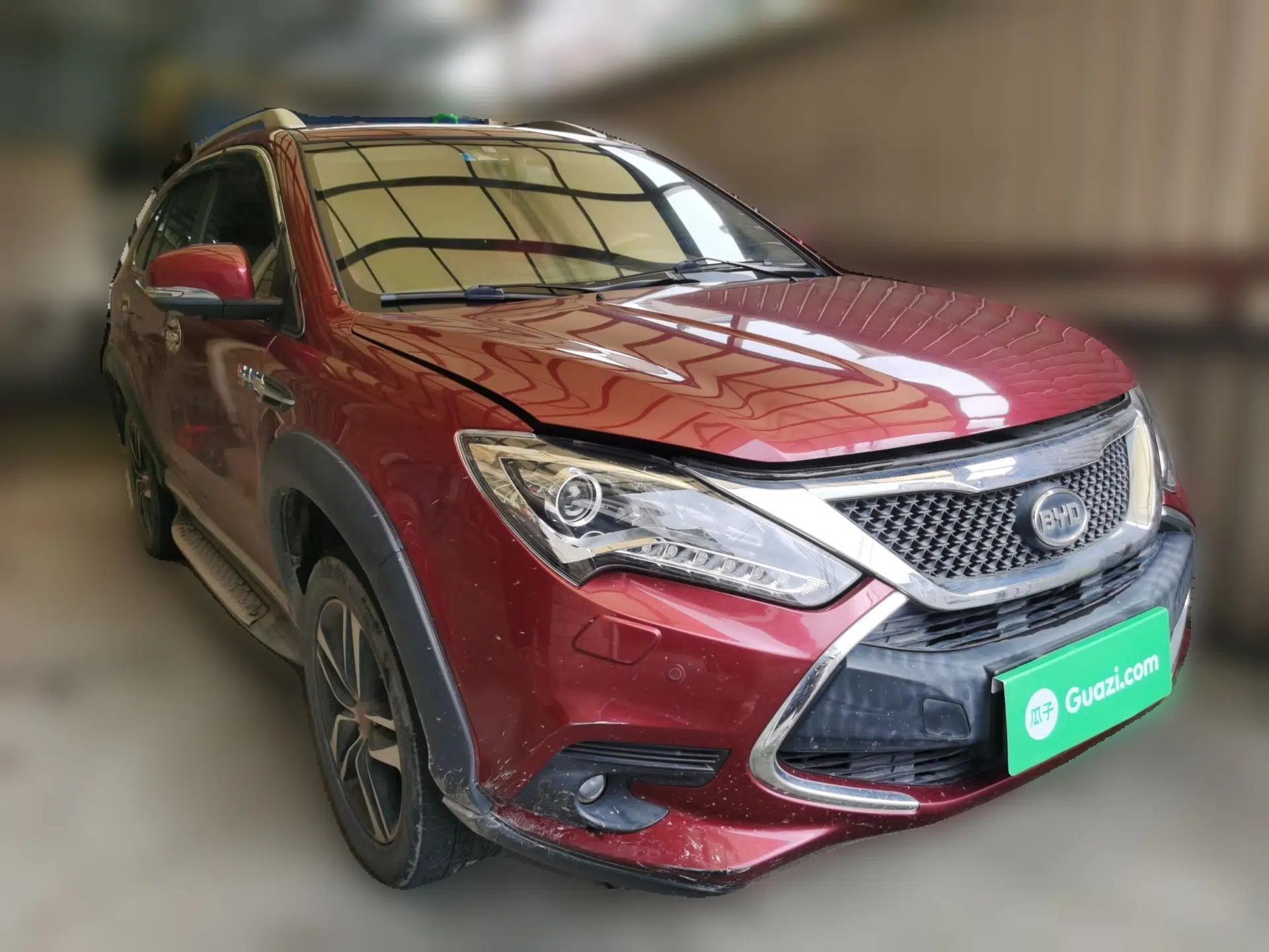 BYD Tang New Energy 2015 2.0T Four-Wheel-Drive Flagship Model — миниатюра 3
