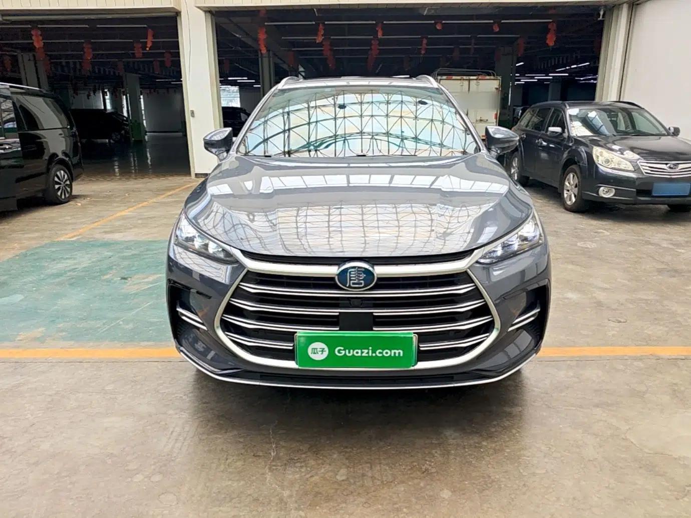 BYD Tang New Energy 2021 DM-i 52KM Luxury Model — миниатюра 2