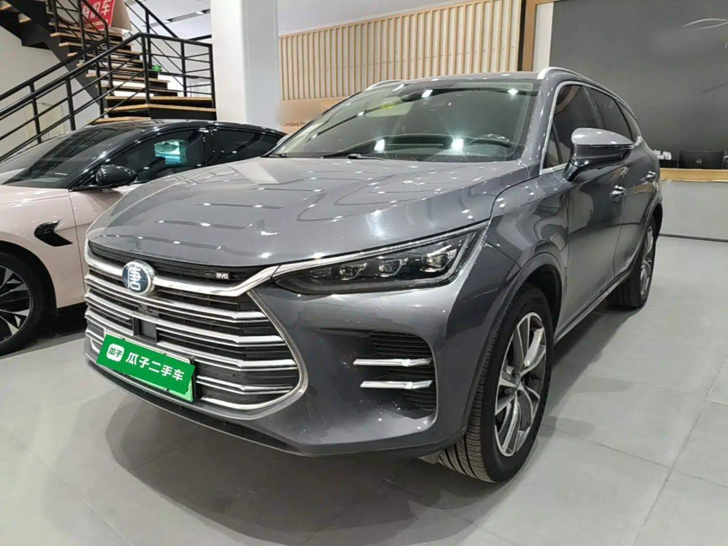 BYD Tang New Energy 2019 DM 2.0T All-Wheel Drive Connected Leading Model 7 Seats China VI Standard — миниатюра 1
