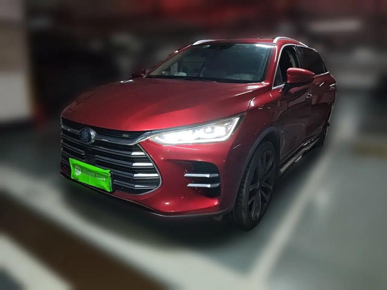 BYD Tang New Energy 2018 DM 2.0T All-Wheel Drive Smart Connectivity Luxury Model 7 Seats China V Emission Standard — миниатюра 1