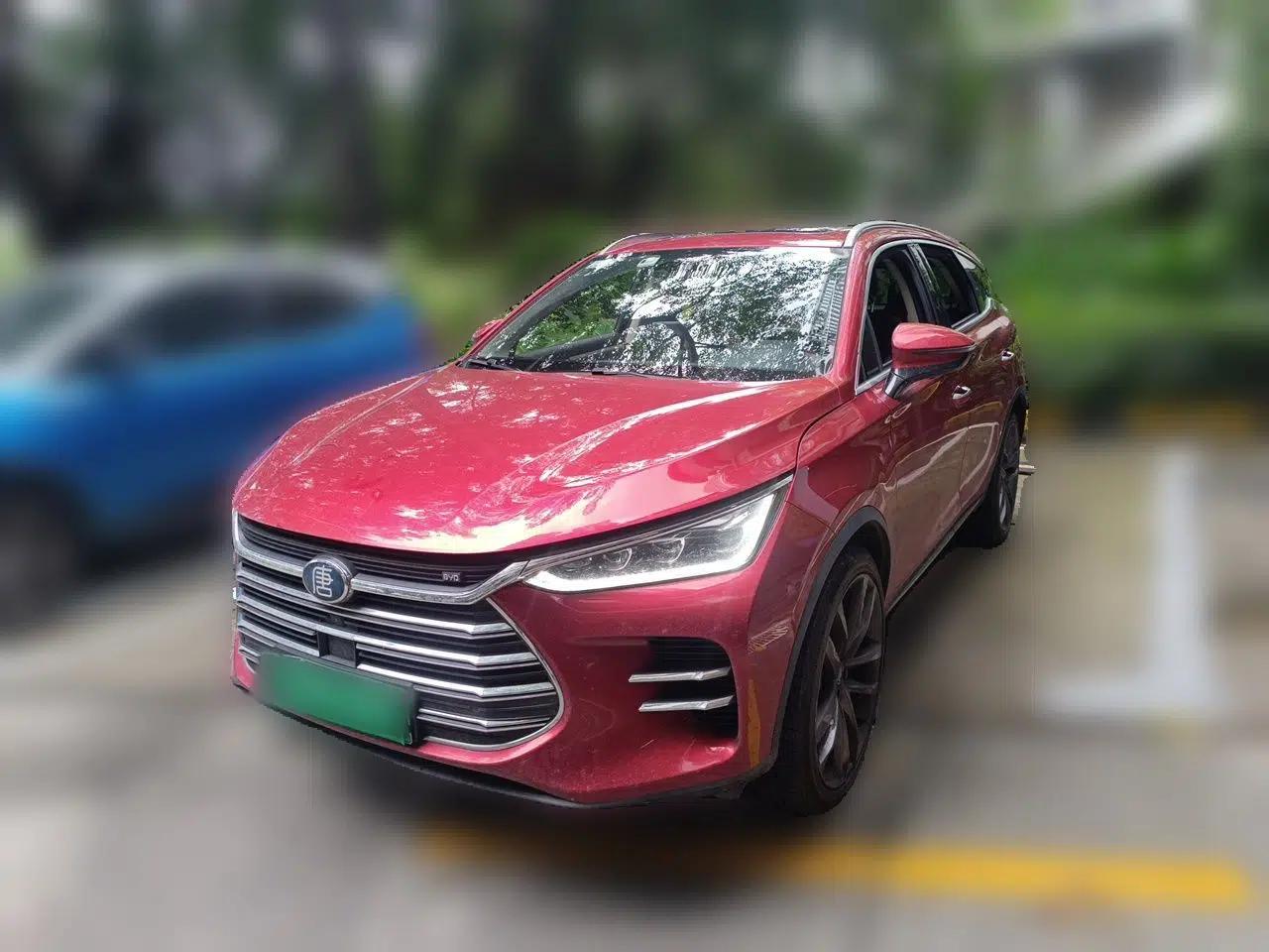 BYD Tang New Energy 2018 DM 2.0T All-Wheel Drive Smart Connectivity Luxury Model 7 Seats China V Emission Standard — миниатюра 1