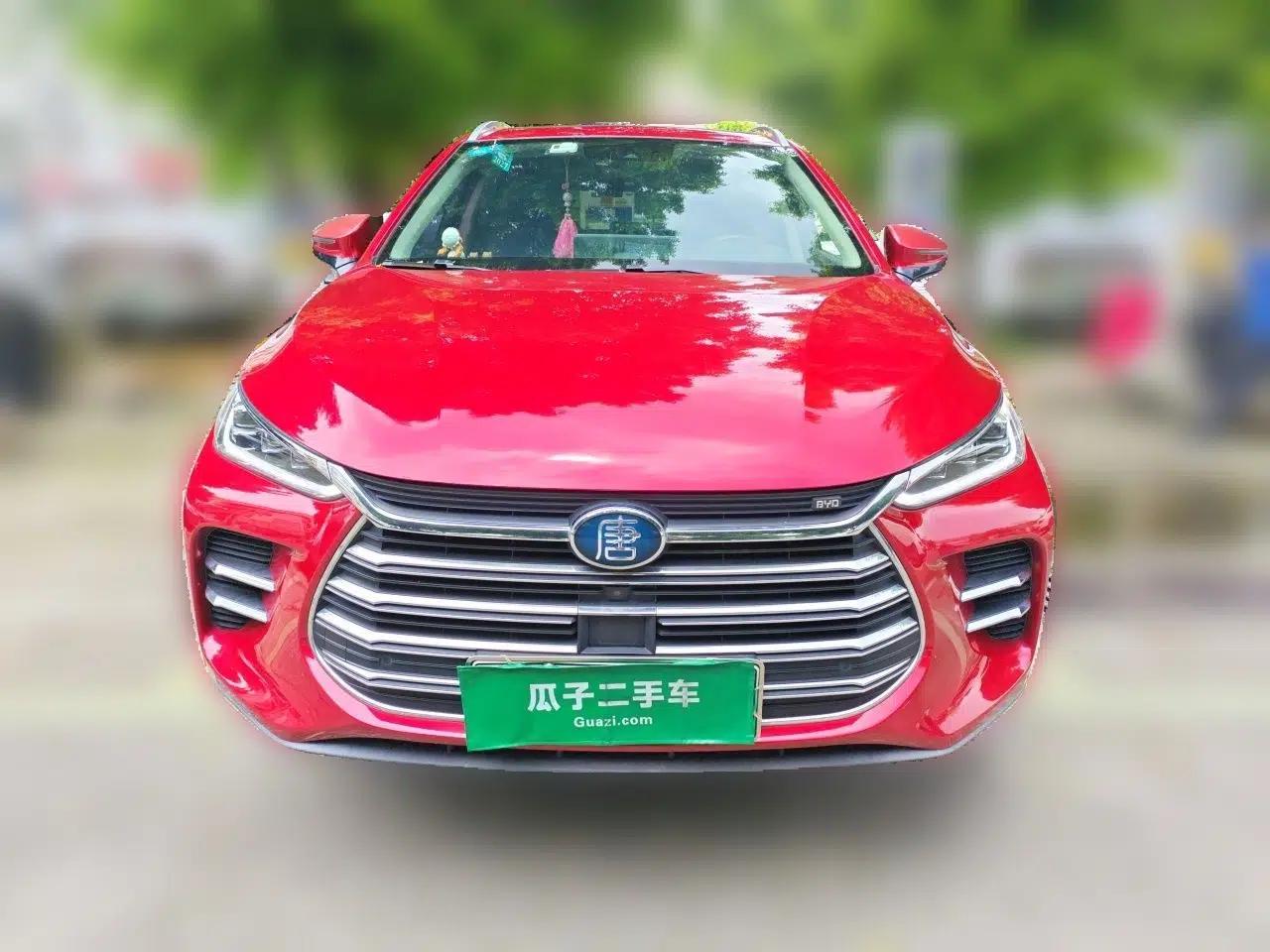 BYD Tang New Energy 2018 DM 2.0T All-Wheel Drive Smart Connect Elite 7-Seater China V Emission Standard — миниатюра 2