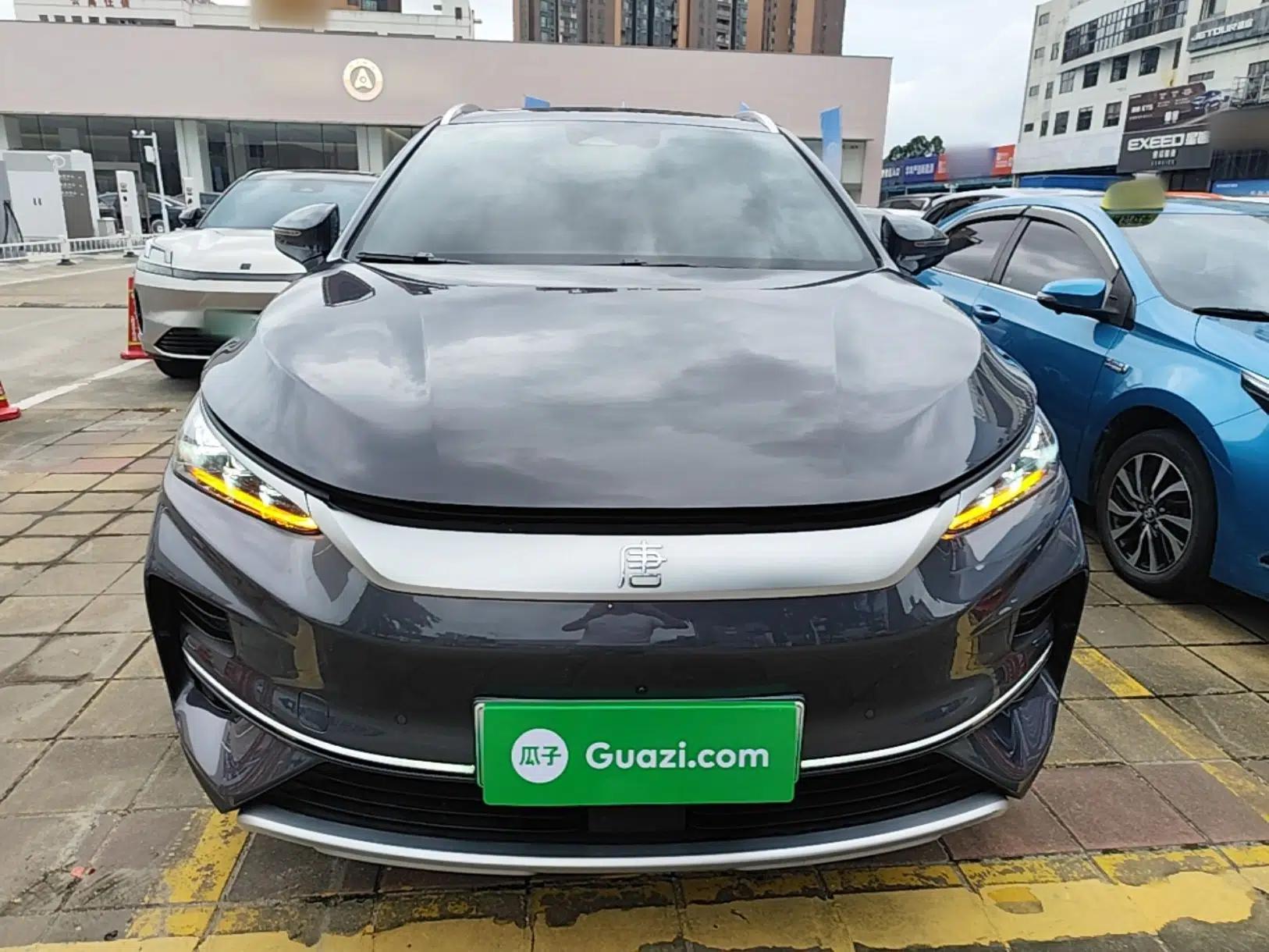 BYD Tang New Energy 2024 EV Champion Edition 730KM Deluxe Model — миниатюра 2