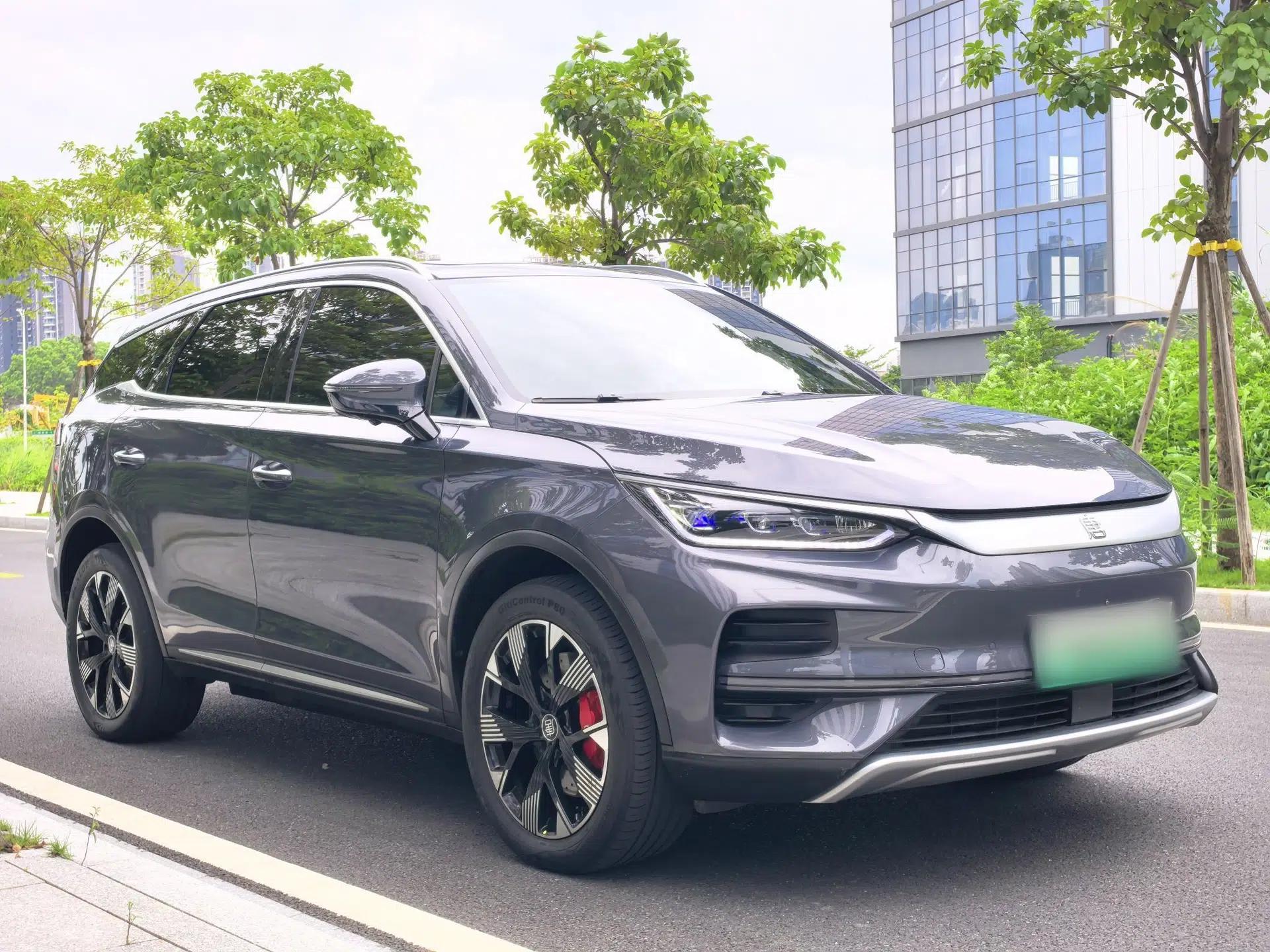BYD Tang New Energy 2024 EV Champion Edition 730KM Deluxe Model — миниатюра 13