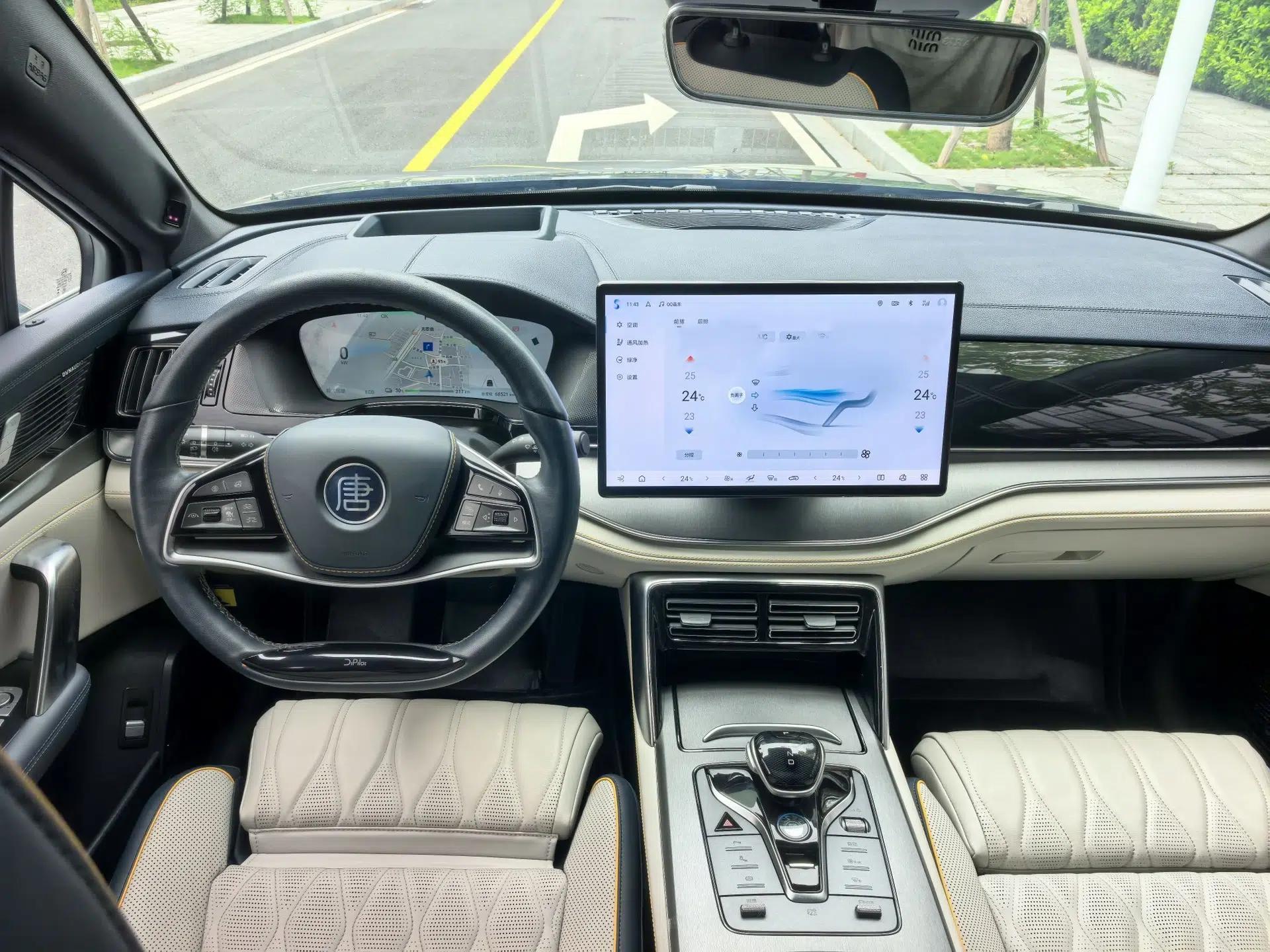 BYD Tang New Energy 2024 EV Champion Edition 730KM Deluxe Model — миниатюра 22