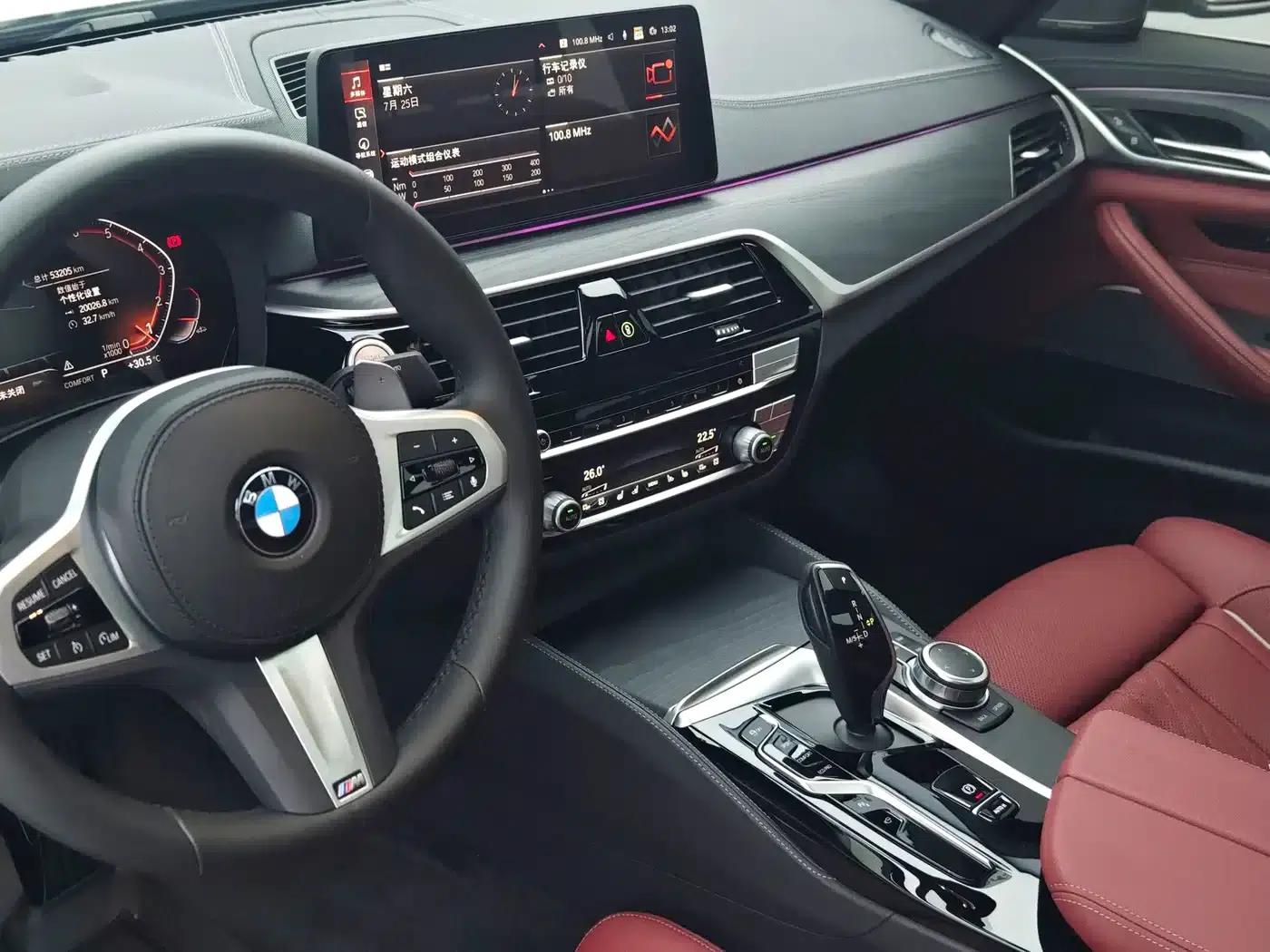 BMW 5 Series 2022 Facelift II 530Li Luxury M Sport Package — миниатюра 11