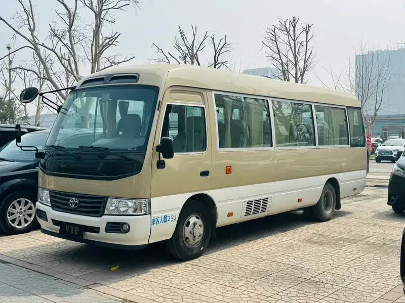 2015 Toyota Coaster 4.0L Premium GRB53L-ZEMSK 23-Seater Upgrade Version — миниатюра 1