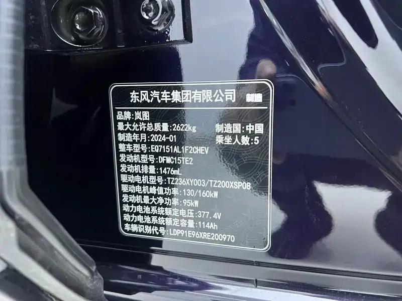 Voyah Chase PHEV 2024 Long Range AWD Flagship Edition — миниатюра 13