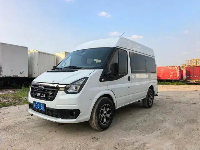 The new generation Ford Transit 2021 Pro 2.2T manual logistics van, short wheelbase, 6 seats, mid-roof.