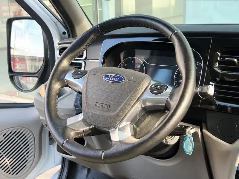 New Generation Ford Transit 2021 Pro 2.2T Automatic (Included) Standard Passenger Van with Extended Wheelbase, Dual Rear Tires (with Side Door), 17 Seats, High Roof — миниатюра 14