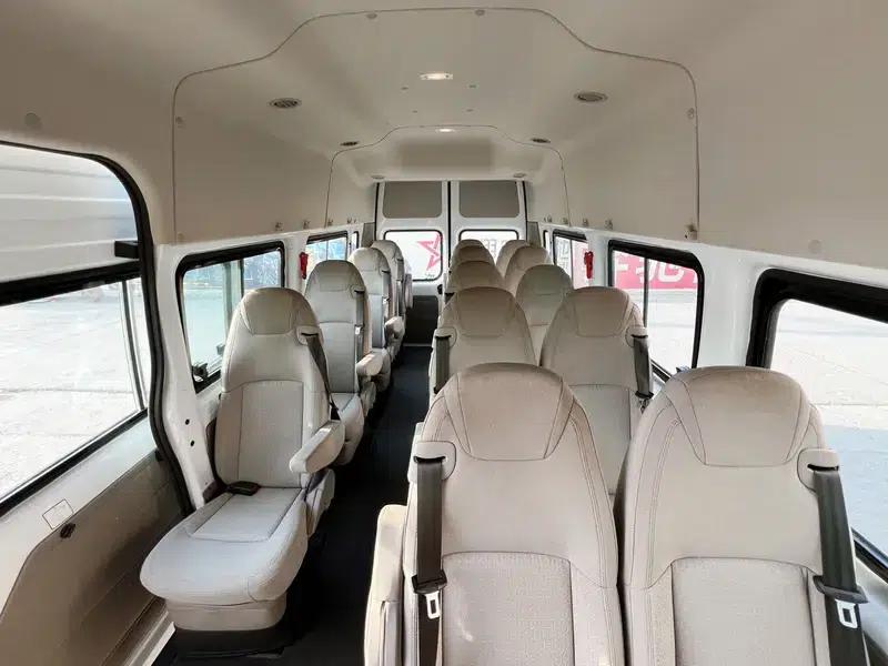 New Generation Ford Transit 2021 Pro 2.2T Automatic (Included) Standard Passenger Van with Extended Wheelbase, Dual Rear Tires (with Side Door), 17 Seats, High Roof — миниатюра 18