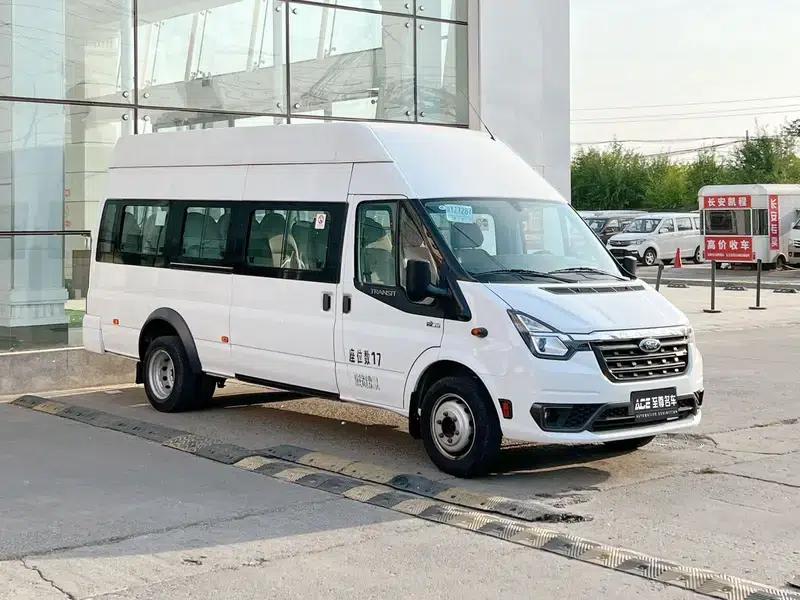 New Generation Ford Transit 2021 Pro 2.2T Automatic (Included) Standard Passenger Van with Extended Wheelbase, Dual Rear Tires (with Side Door), 17 Seats, High Roof — миниатюра 3