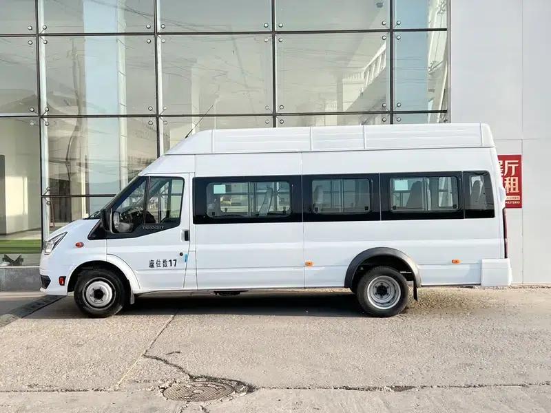 New Generation Ford Transit 2021 Pro 2.2T Automatic (Included) Standard Passenger Van with Extended Wheelbase, Dual Rear Tires (with Side Door), 17 Seats, High Roof — миниатюра 4