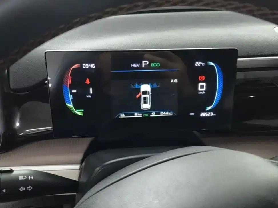 Song Pro New Energy 2024 Glory Edition DM-i 71KM Navigation Model — миниатюра 9