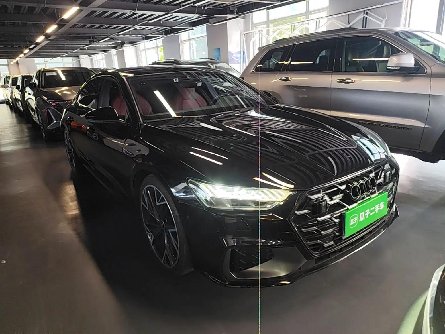 Audi A7L 2024 45 TFSI quattro Black Warrior Edition — миниатюра 3