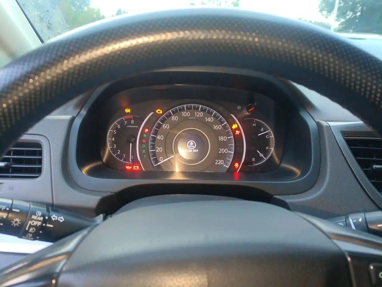 Honda CR-V 2012 2.4L four-wheel drive luxury version — миниатюра 11