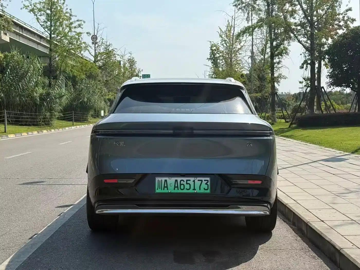 Jike 7X 2025 Model 100kWh Long-Range Rear-Wheel Drive Intelligent Driving Edition — миниатюра 9