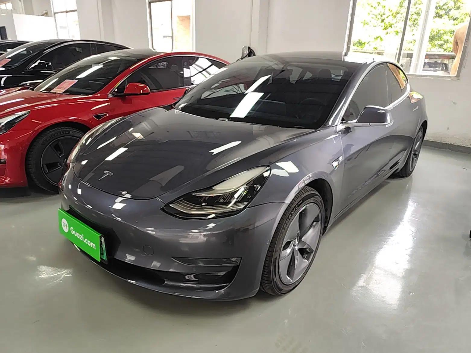 Tesla Model 3 2019 Long-Range Rear-Wheel-Drive Version — миниатюра 1