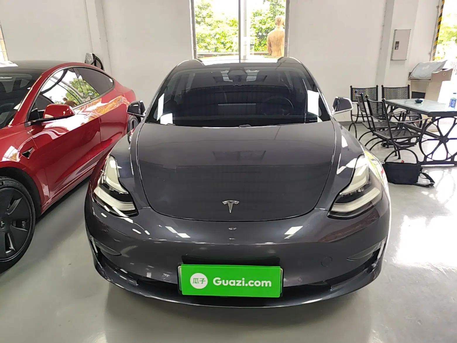 Tesla Model 3 2019 Long-Range Rear-Wheel-Drive Version — миниатюра 2